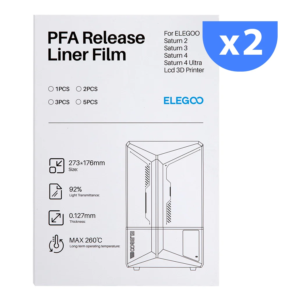 Elegoo Filme PFA Saturn 4