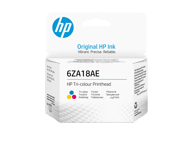 HP 6ZA18AE Tri-color Printhead