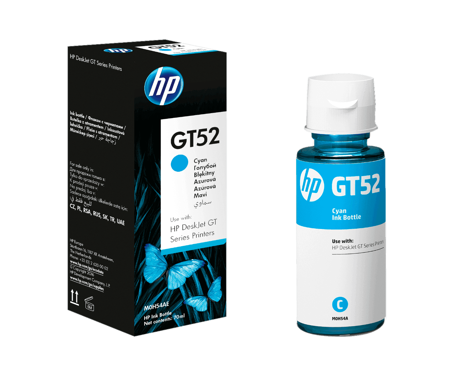 HP GT52 Cyan